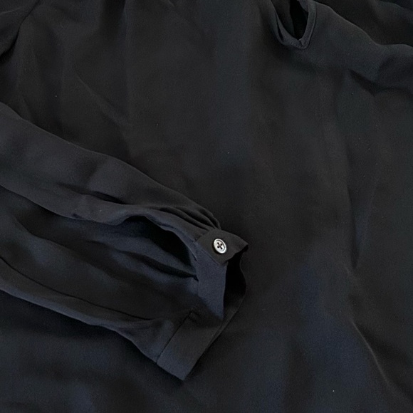 JOIE Silk Krishna Beaded Neck Tunic Blouse - Picture 8 of 11